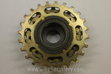 Suntour Pro Compe Freewheel: 5-speed 14-24t Gold