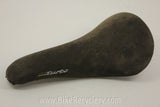 Selle Italia Turbo Saddle: Brown Suede Leather, 1980's