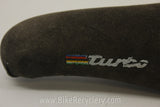 Selle Italia Turbo Saddle: Brown Suede Leather, 1980's