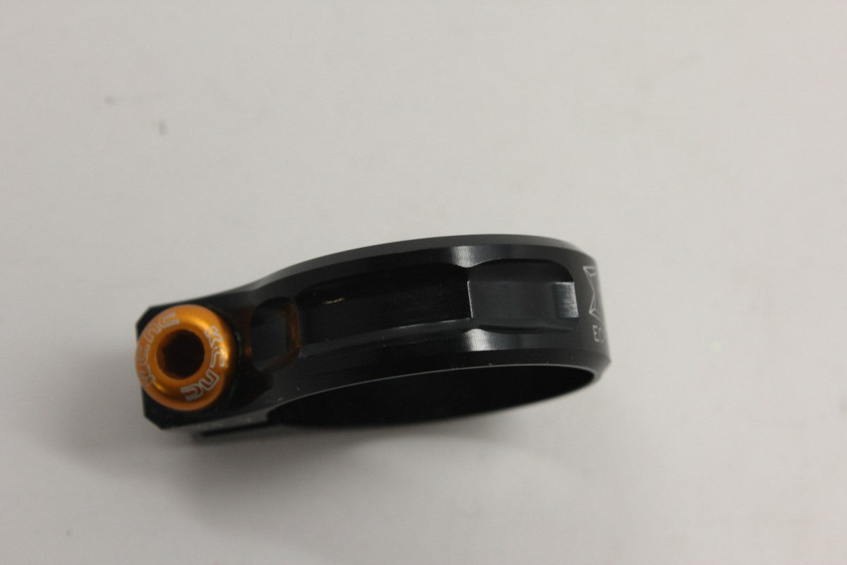 NEW KCNC SC11 Seatpost Clamp / Collar: 34.9 Black Gold 11g