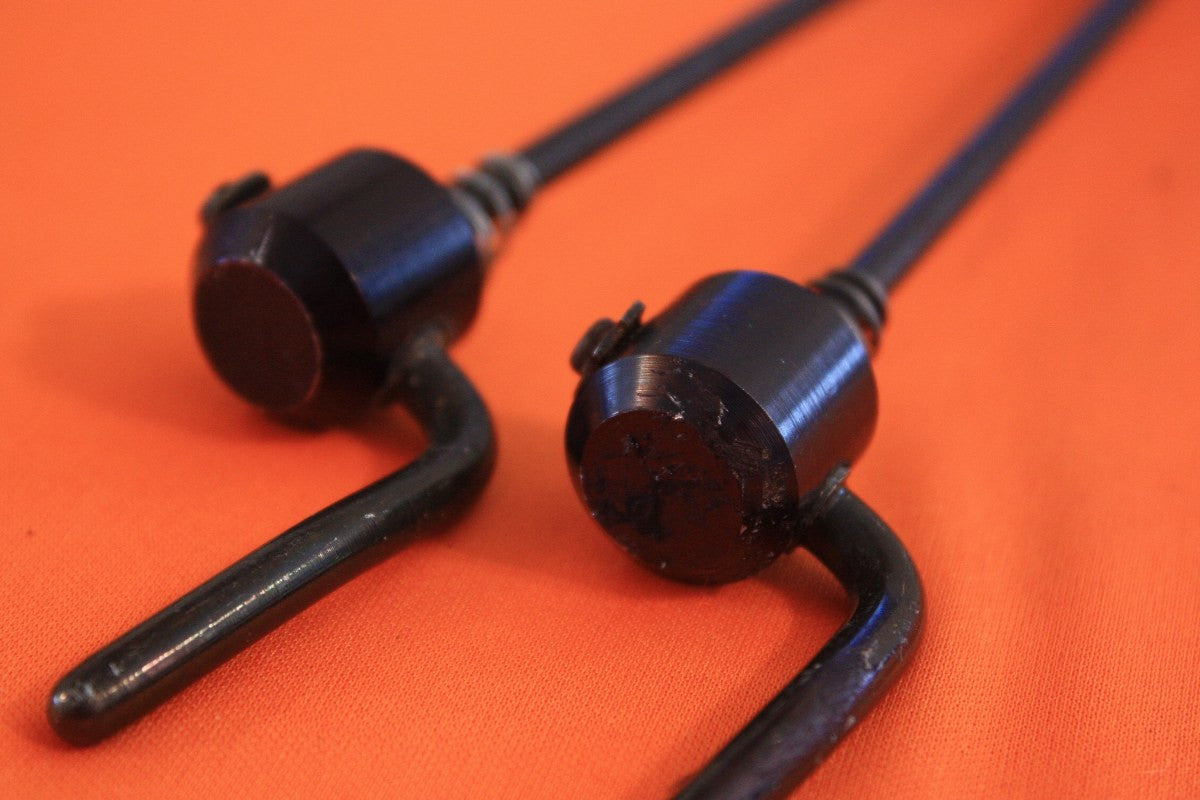 Vintage American Classic Quick Release Skewers Anodized Black