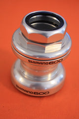 NIB Shimano 600/Ultegra HP-6500 1" Threaded Headset: Silver Cartridge Bearings