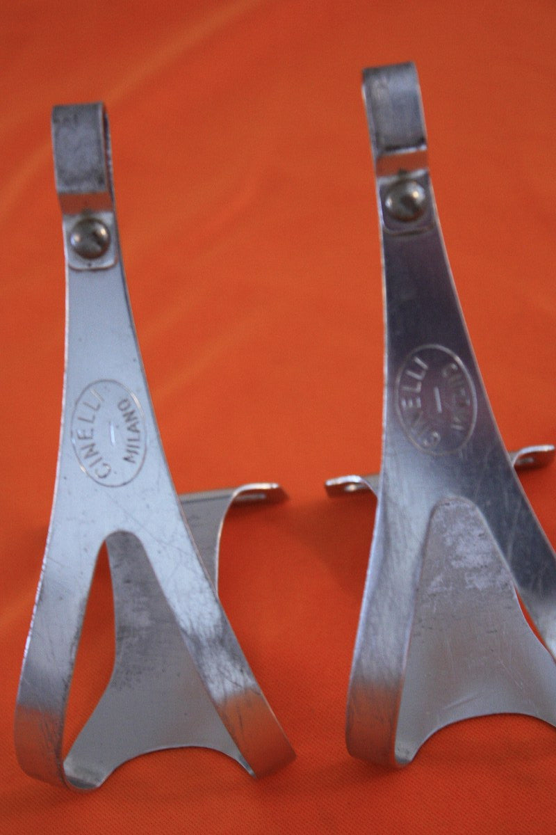 Cinelli Old Logo Toe Clips: 1960's? In Box