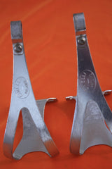 Cinelli Old Logo Toe Clips: 1960's? In Box