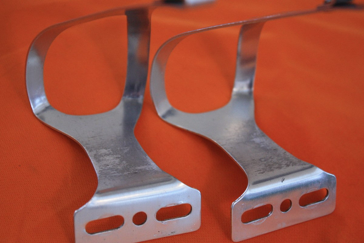 Cinelli Old Logo Toe Clips: 1960's? In Box