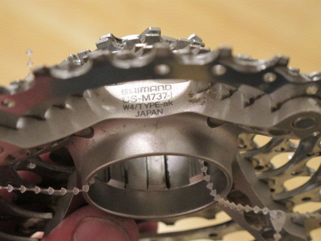 Shimano XT CS-m737 8-Speed Cassette (11-30t) type I- Near NOS
