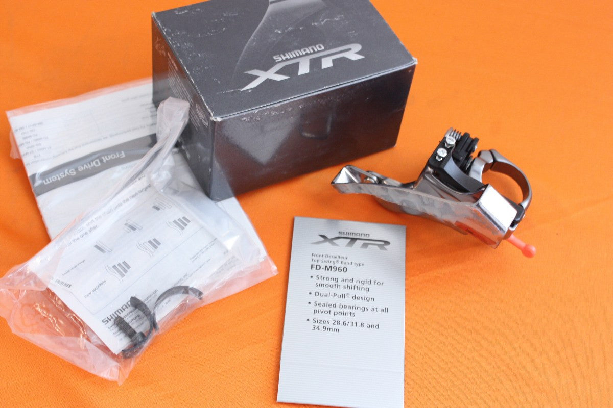 NIB FD-M960 Front Derailleur: Dual Pull 34.9 / 31.8 / 28.6