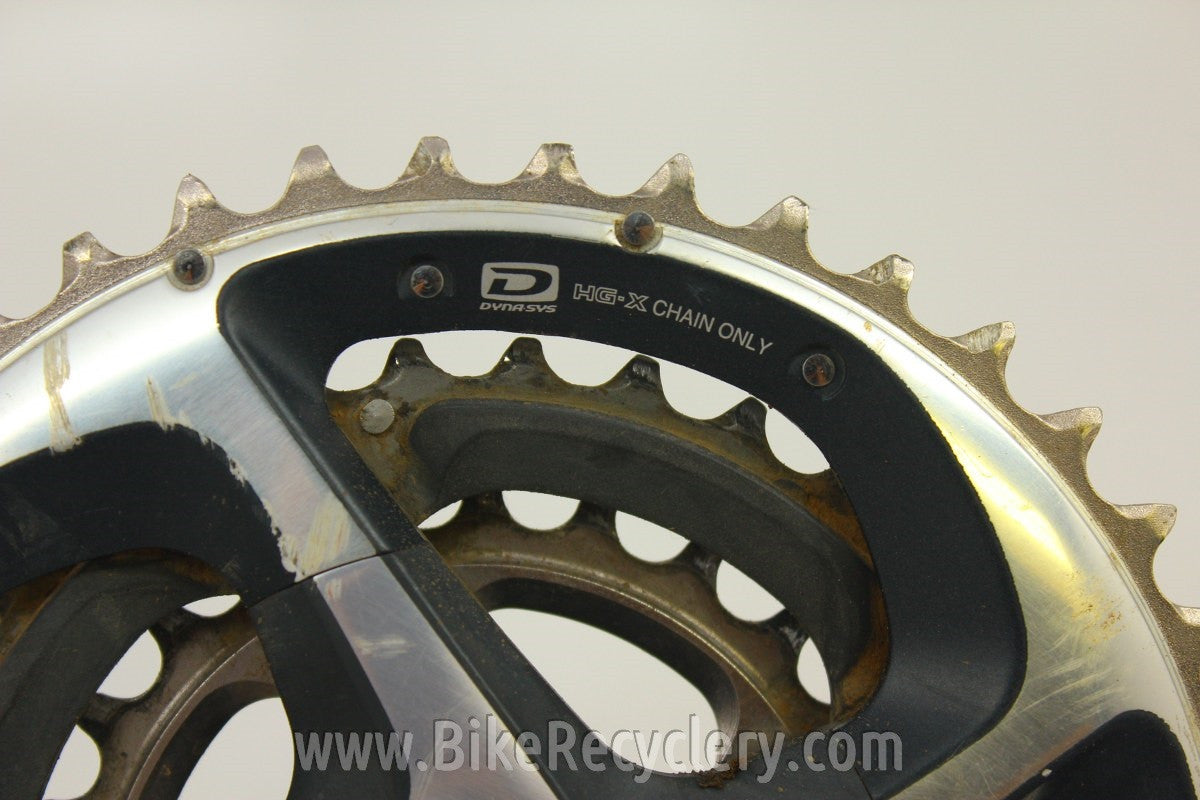2013 Shimano XTR Crankset: 3x10 Triple, FC-M980, 175mm