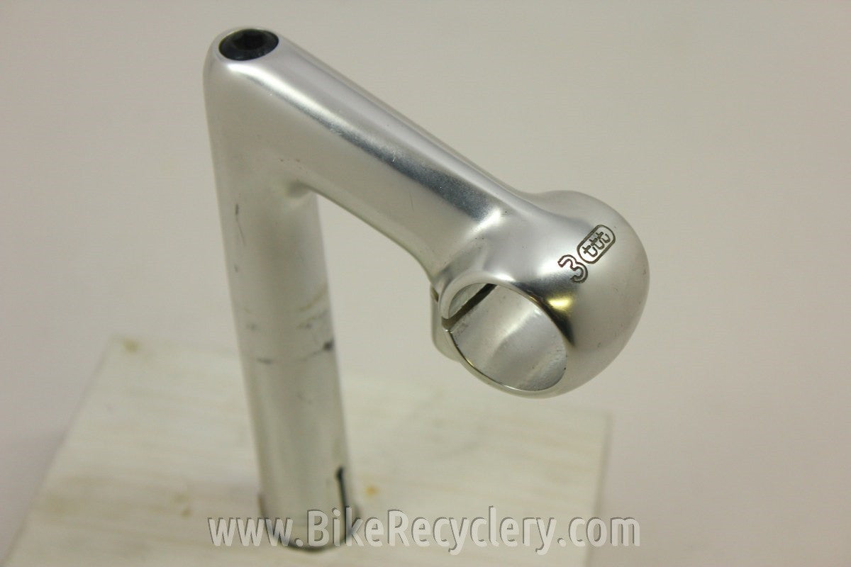 3TTT Podium Quill Stem: 80mm x 26mm, Silver Exc