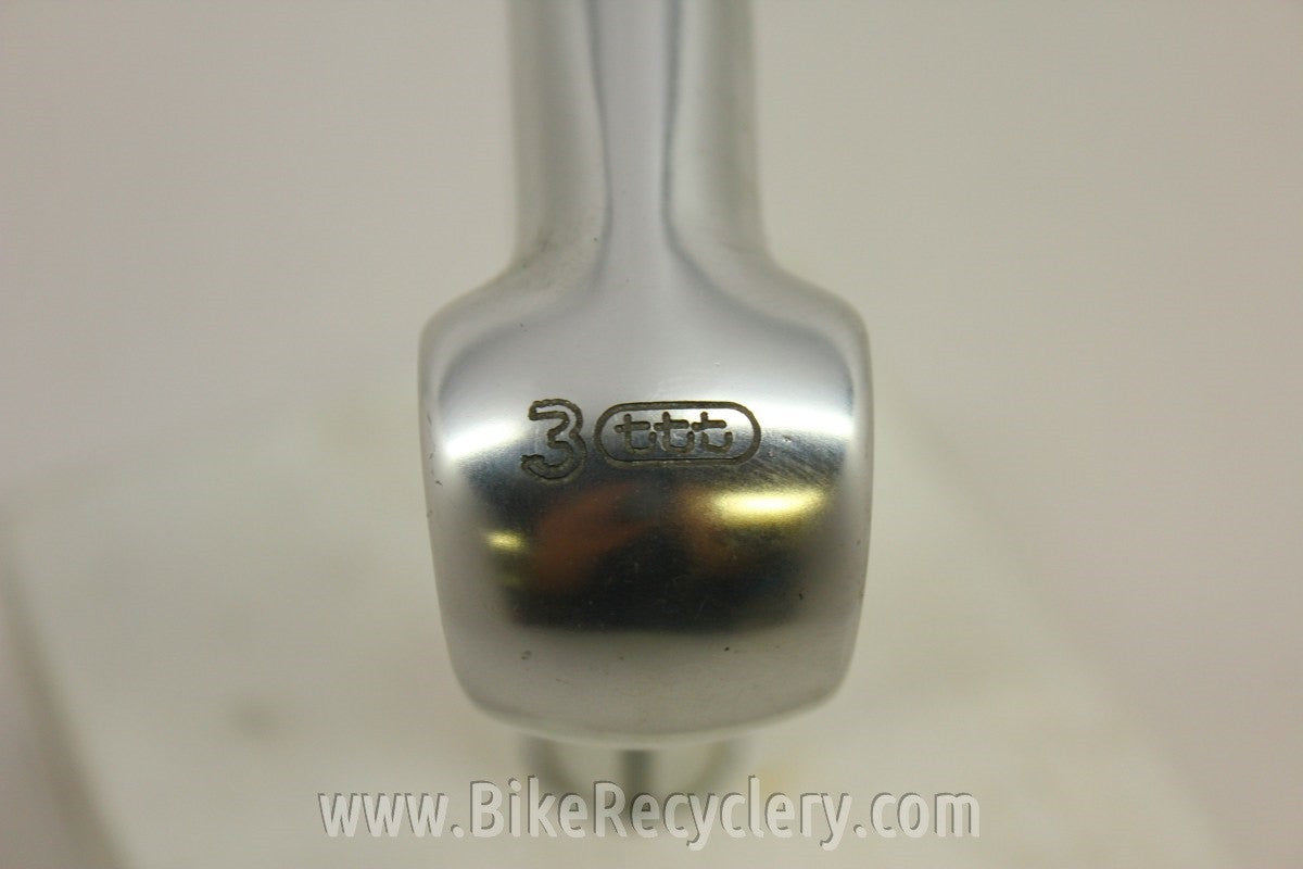 3TTT Podium Quill Stem: 80mm x 26mm, Silver Exc