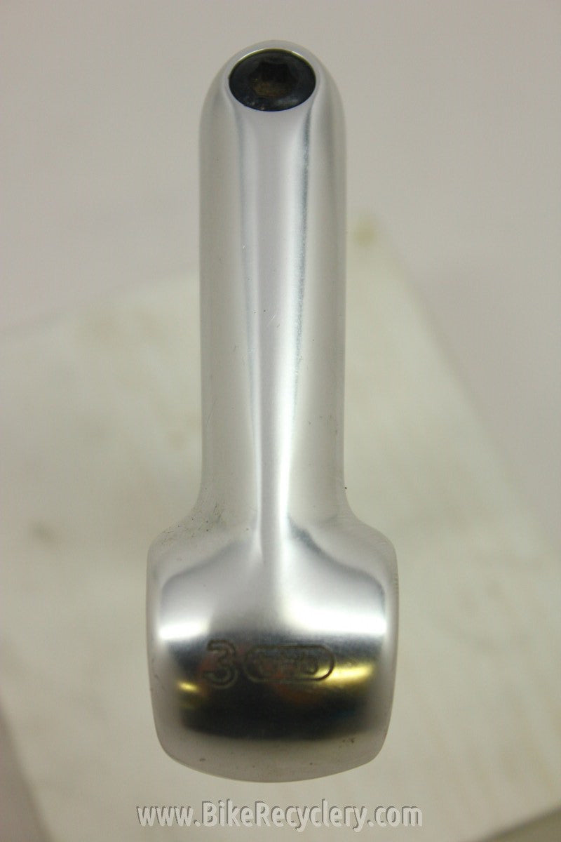 3TTT Podium Quill Stem: 80mm x 26mm, Silver Exc
