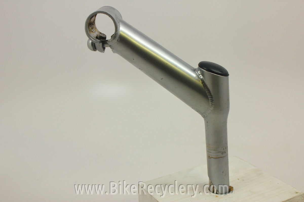 High Rise Tall Quill Stem: 110mm x 25.4mm Silver