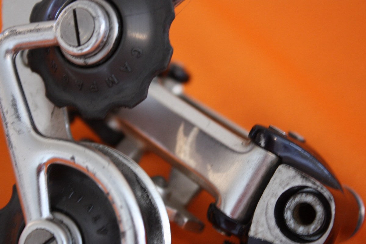 Campagnolo Super Record Rear Derailleur: 1984 Second Gen, Ti Bolts