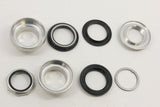 NOS Shimano XT HS-M741 Headset: 1 1/8" Threaded, Sealed Cartridge Bearings, Silver