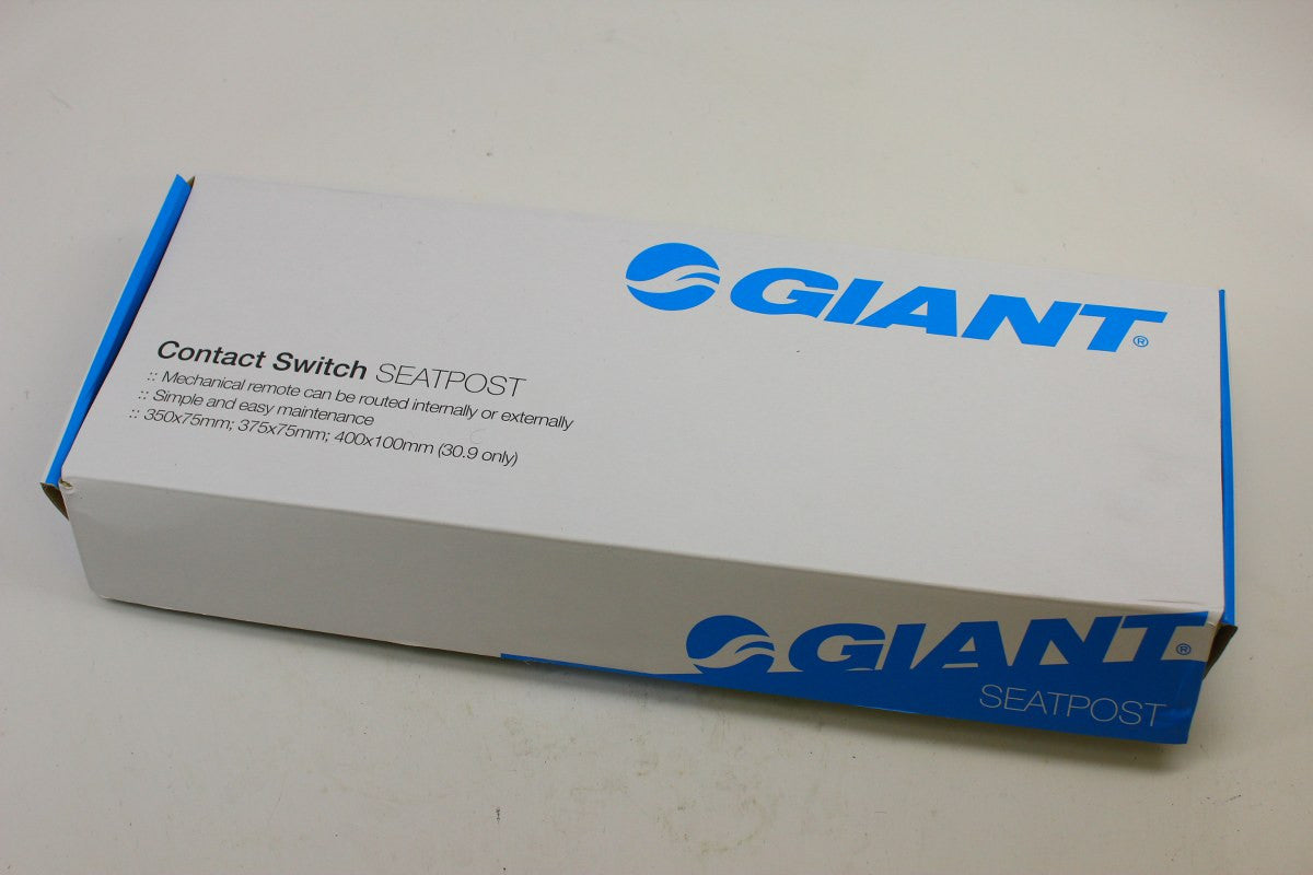 Giant Contact Switch Dropper Seatpost: 30.9mm x 400mm, 100mm Travel NEW