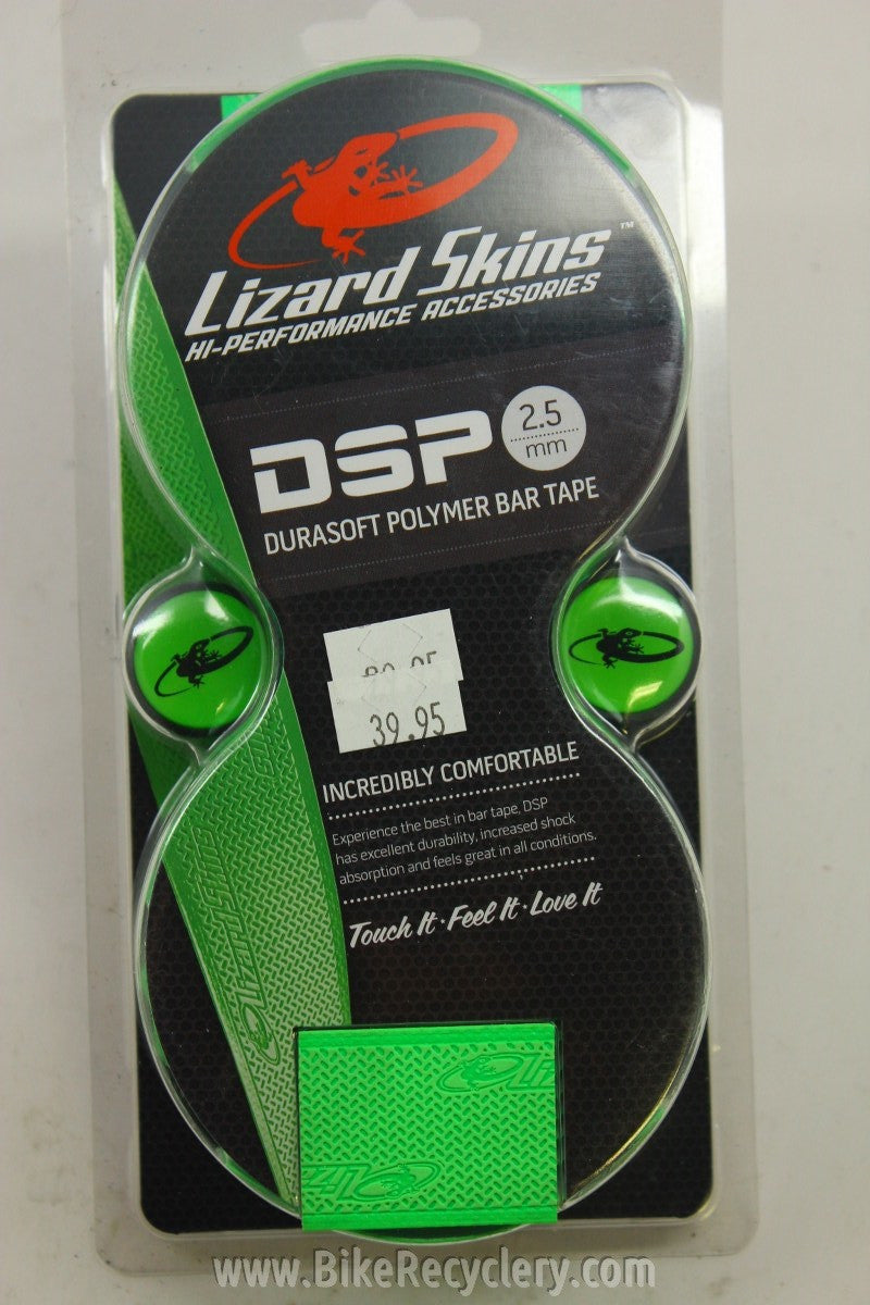 Lizard Skins DSP 2.5mm Bar Tape: Alien Green
