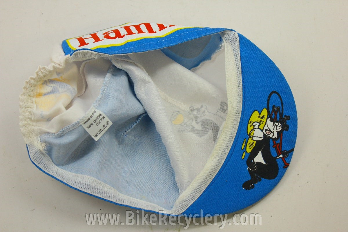 NOS Vintage Hamms Beer Cycling Cap: Hipsters Dream Hat