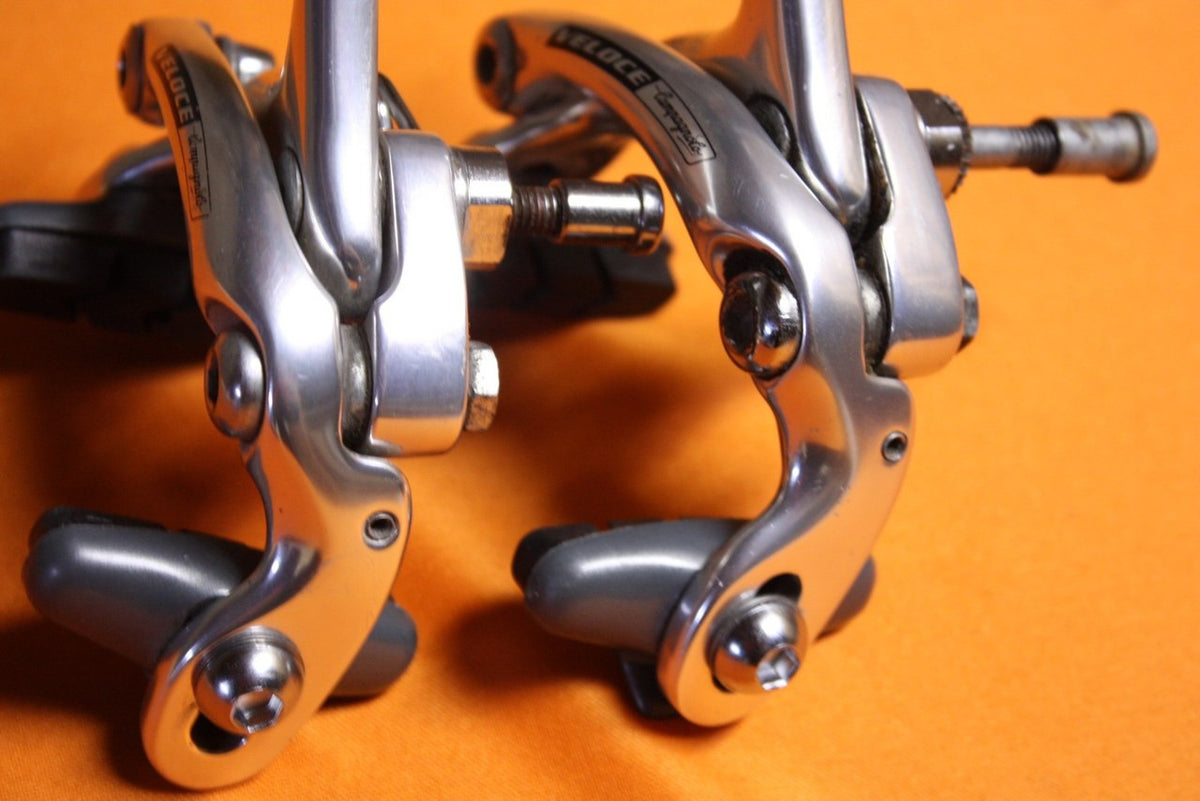Campagnolo Veloce Dual Pivot Brakeset: Silver, New Pads