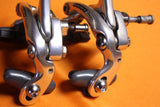 Campagnolo Veloce Dual Pivot Brakeset: Silver, New Pads