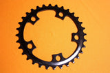 NOS Kooka Chainring: Anodized Black 32T 94 BCD