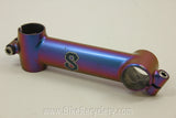 Custom Serotta Threadless Stem: Chameleon Paint 1" 120mm x 26.0mm Purple Green Red