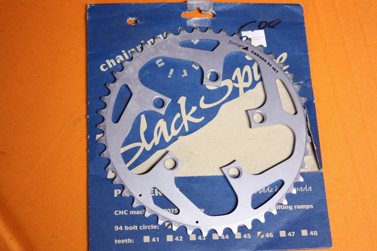 Blackspire Chainring: 46t 94 BCD Silver: NEW
