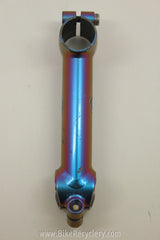 Custom Serotta Threadless Stem: Chameleon Paint 1" 120mm x 26.0mm Purple Green Red
