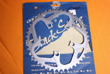 Blackspire Chainring: 46t 94 BCD Silver: NEW