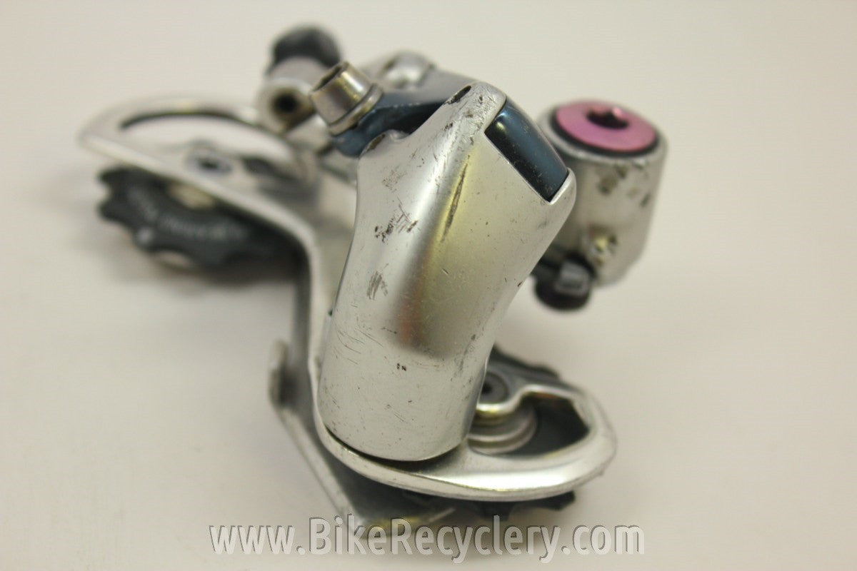 Shimano XTR RD-M900 Rear Derailleur: Short-cage, Purple SRP Bolt