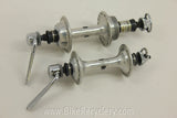 Campagnolo Nuovo Record Hubset: Small Flange, 36H, W/ Flat Skewers Near MINT