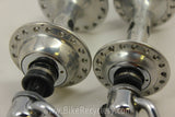 Campagnolo Nuovo Record Hubset: Small Flange, 36H, W/ Flat Skewers Near MINT