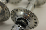 Campagnolo Nuovo Record Hubset: Small Flange, 36H, W/ Flat Skewers Near MINT