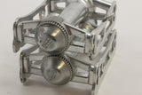 MKS Sylvan Track Pedals: Silver