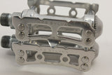 MKS Sylvan Track Pedals: Silver
