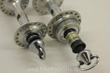 Campagnolo Nuovo Record Hubset: Small Flange, 36H, W/ Flat Skewers Near MINT