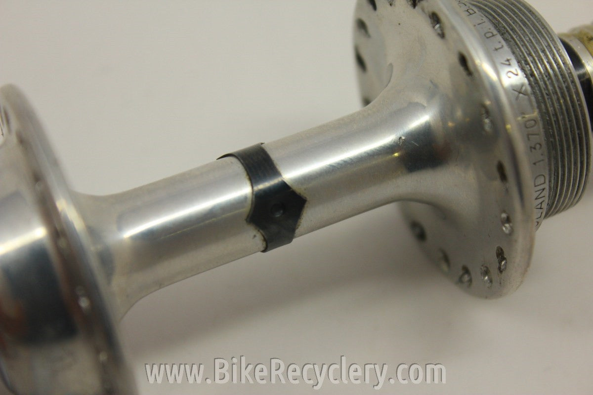 Campagnolo Nuovo Record Hubset: Small Flange, 36H, W/ Flat Skewers Near MINT