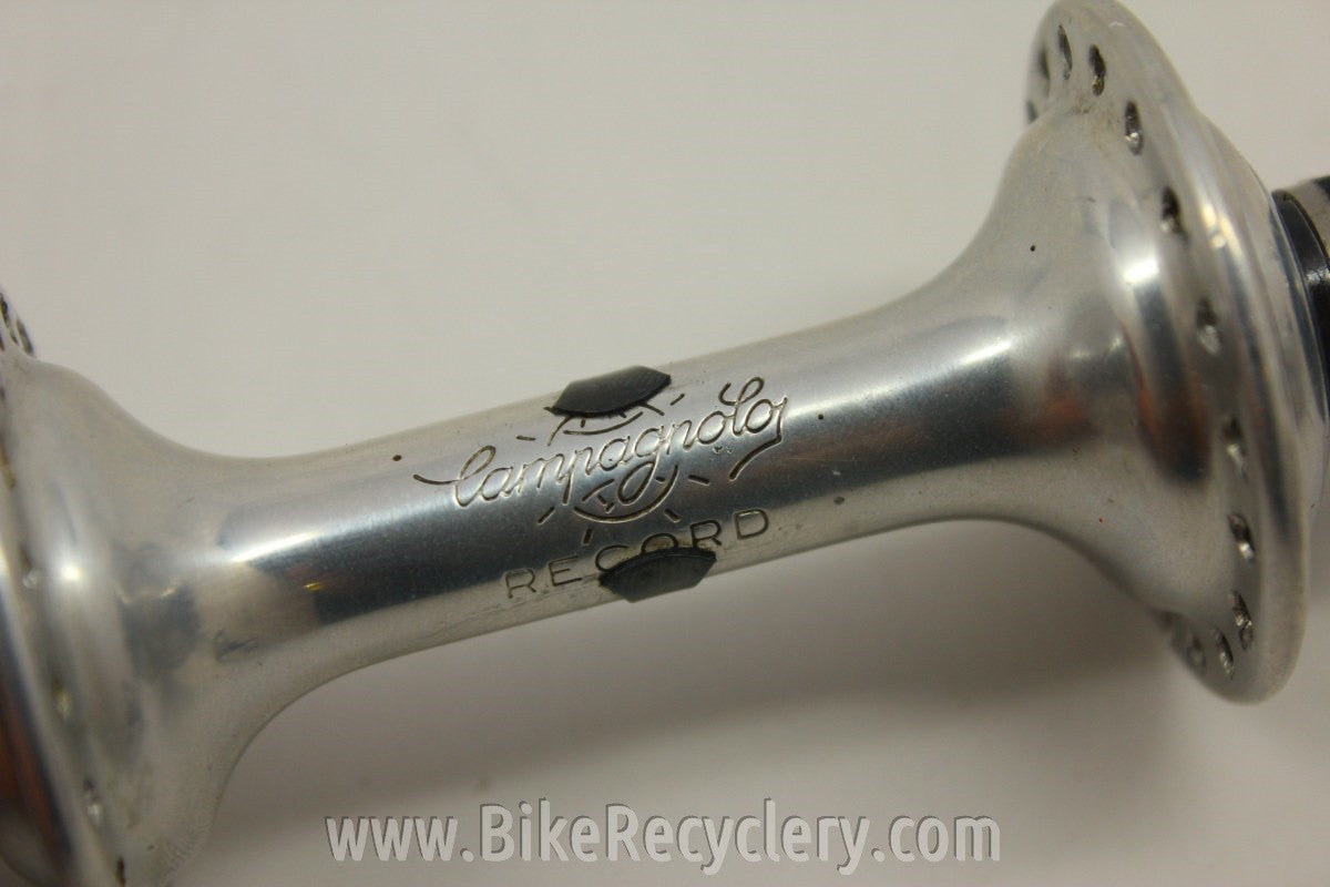 Campagnolo Nuovo Record Hubset: Small Flange, 36H, W/ Flat Skewers Near MINT
