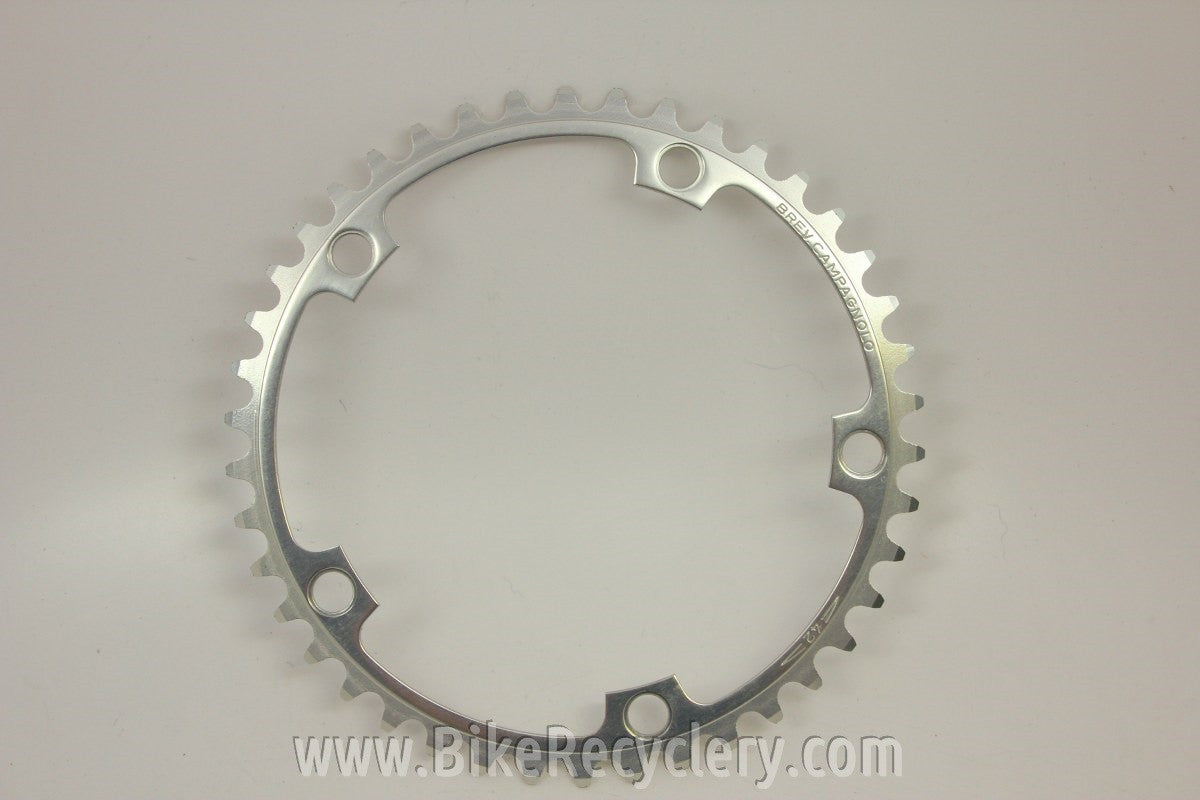 NOS Campagnolo Nuovo/Super Record Chainring: 42t 144mm