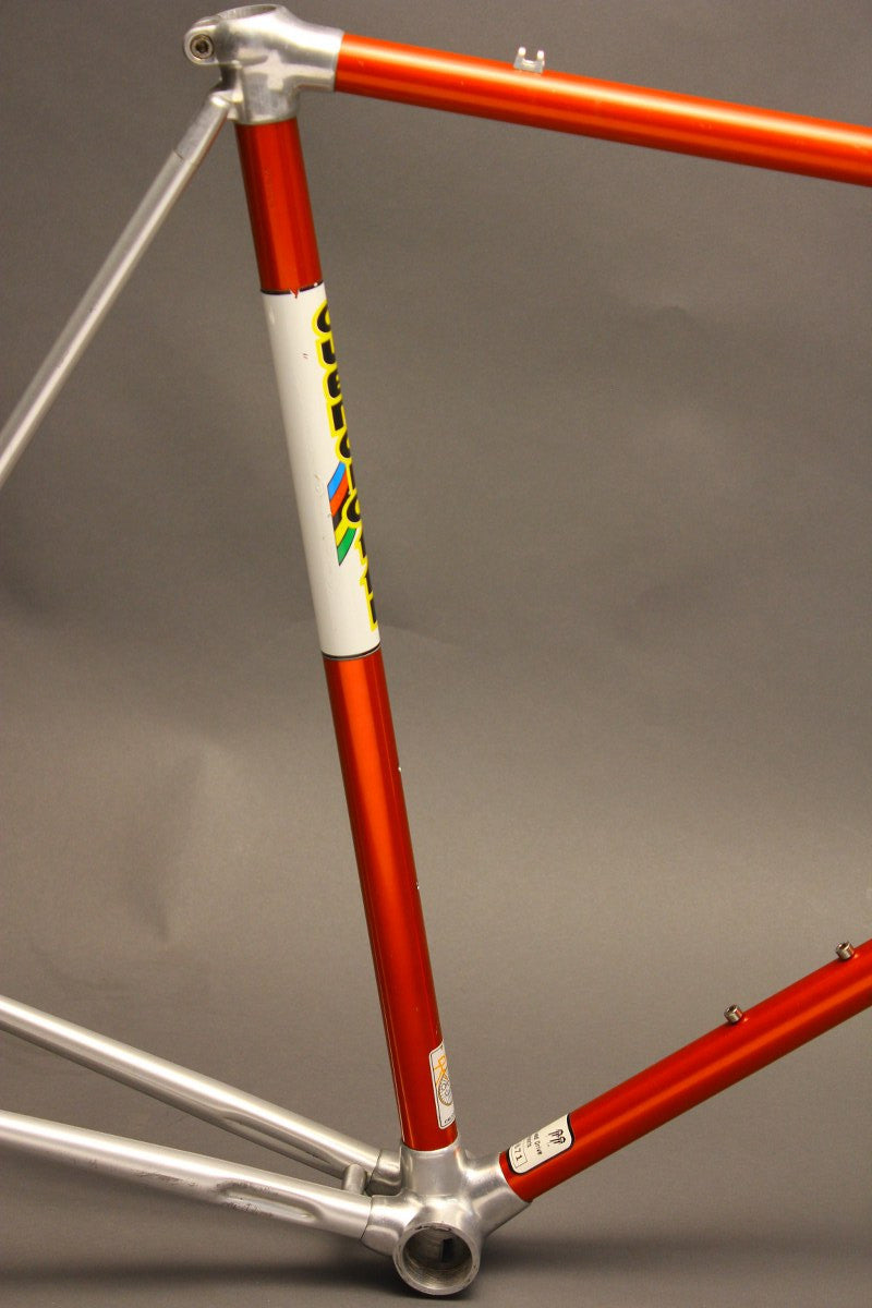 Guerciotti Sprint Road Bike Frame & Fork: Aluminum Bonded, Red / Silver 60cm