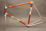 Guerciotti Sprint Road Bike Frame & Fork: Aluminum Bonded, Red / Silver 60cm