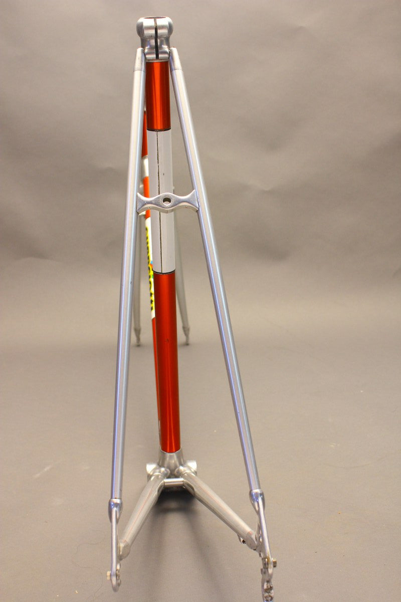 Guerciotti Sprint Road Bike Frame & Fork: Aluminum Bonded, Red / Silver 60cm