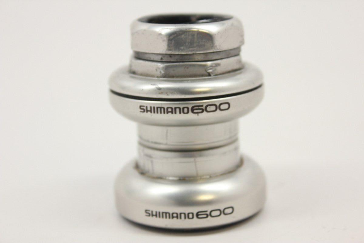 Shimano 600/Ultegra HP-6500 1" Threaded Headset: Silver Cartridge Bearings