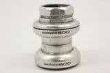 Shimano 600/Ultegra HP-6500 1" Threaded Headset: Silver Cartridge Bearings