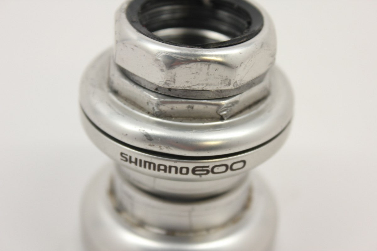 Shimano 600/Ultegra HP-6500 1" Threaded Headset: Silver Cartridge Bearings