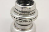 Shimano 600/Ultegra HP-6500 1" Threaded Headset: Silver Cartridge Bearings