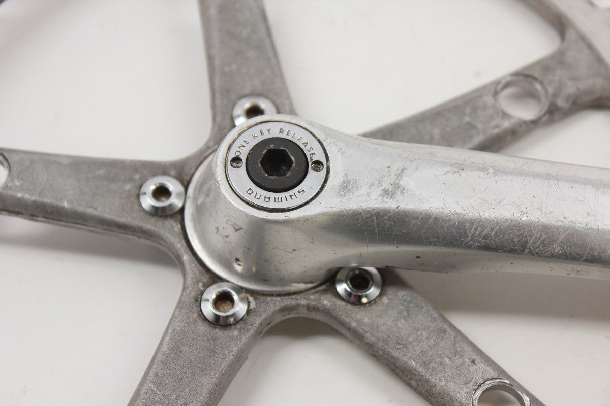 Shimano Deore AX Touring Crankset: Oversized Pedal Holes, 170mm, Triple FC-DE30