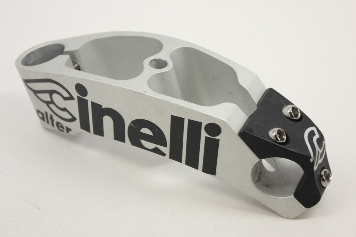 Cinelli Alter Stem: 140mm, 25.4mm, 1" Silver USED