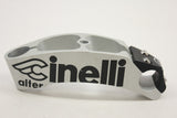 Cinelli Alter Stem: 140mm, 25.4mm, 1" Silver USED