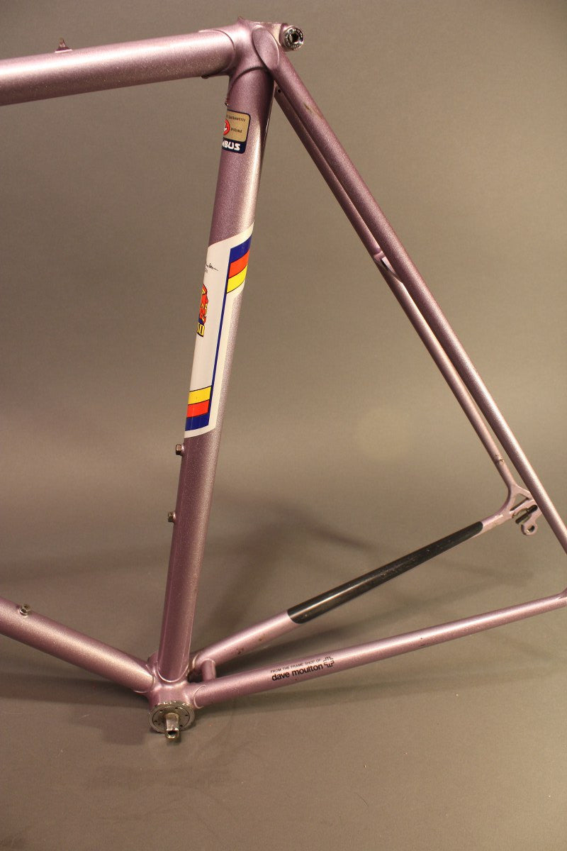 Dave Moulton Fuso FR1 Frame & Fork: 58cm (c-t) Columbus SL C-Record Headset
