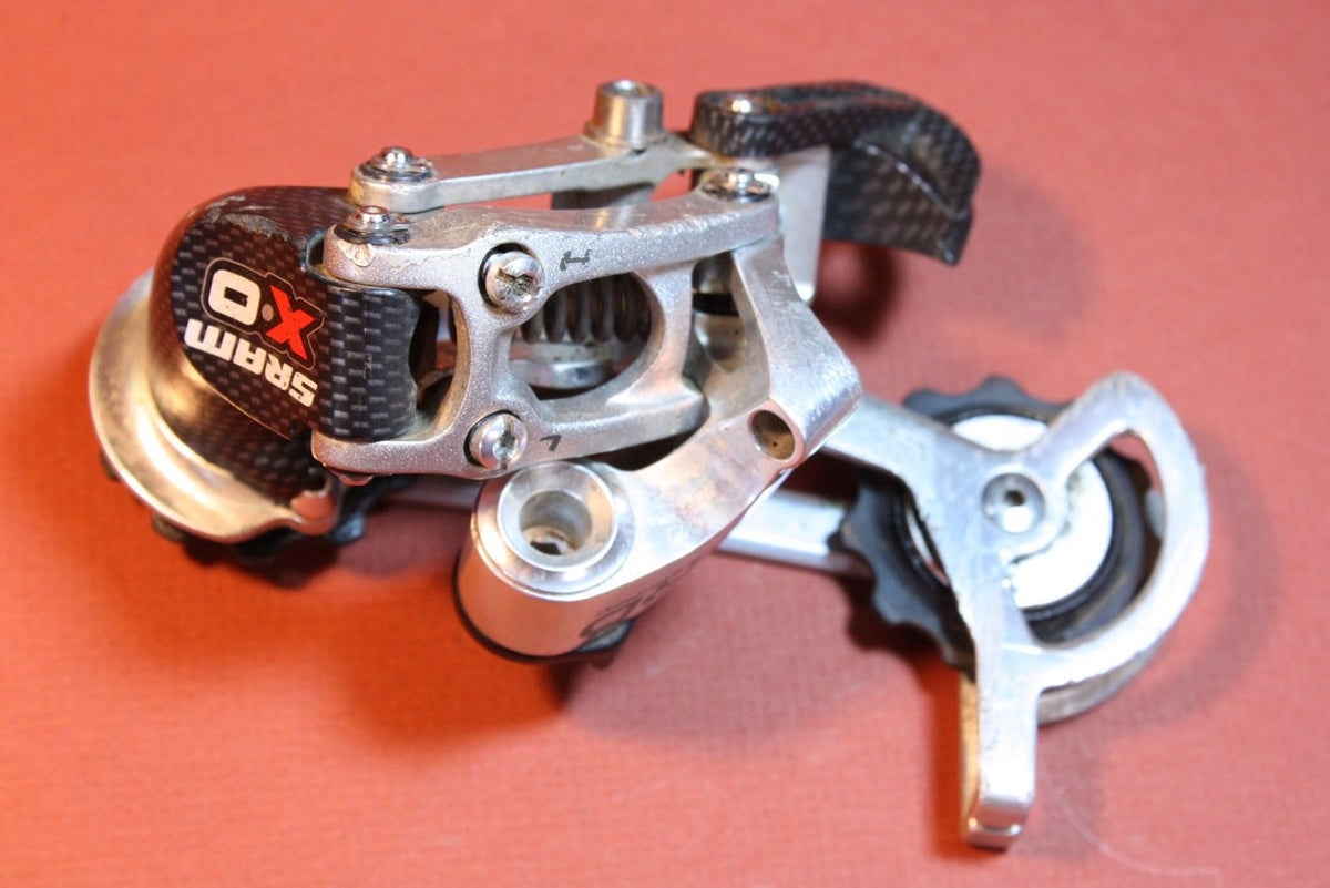Sram XO Rear Derailleur: 9-Speed Black Carbon